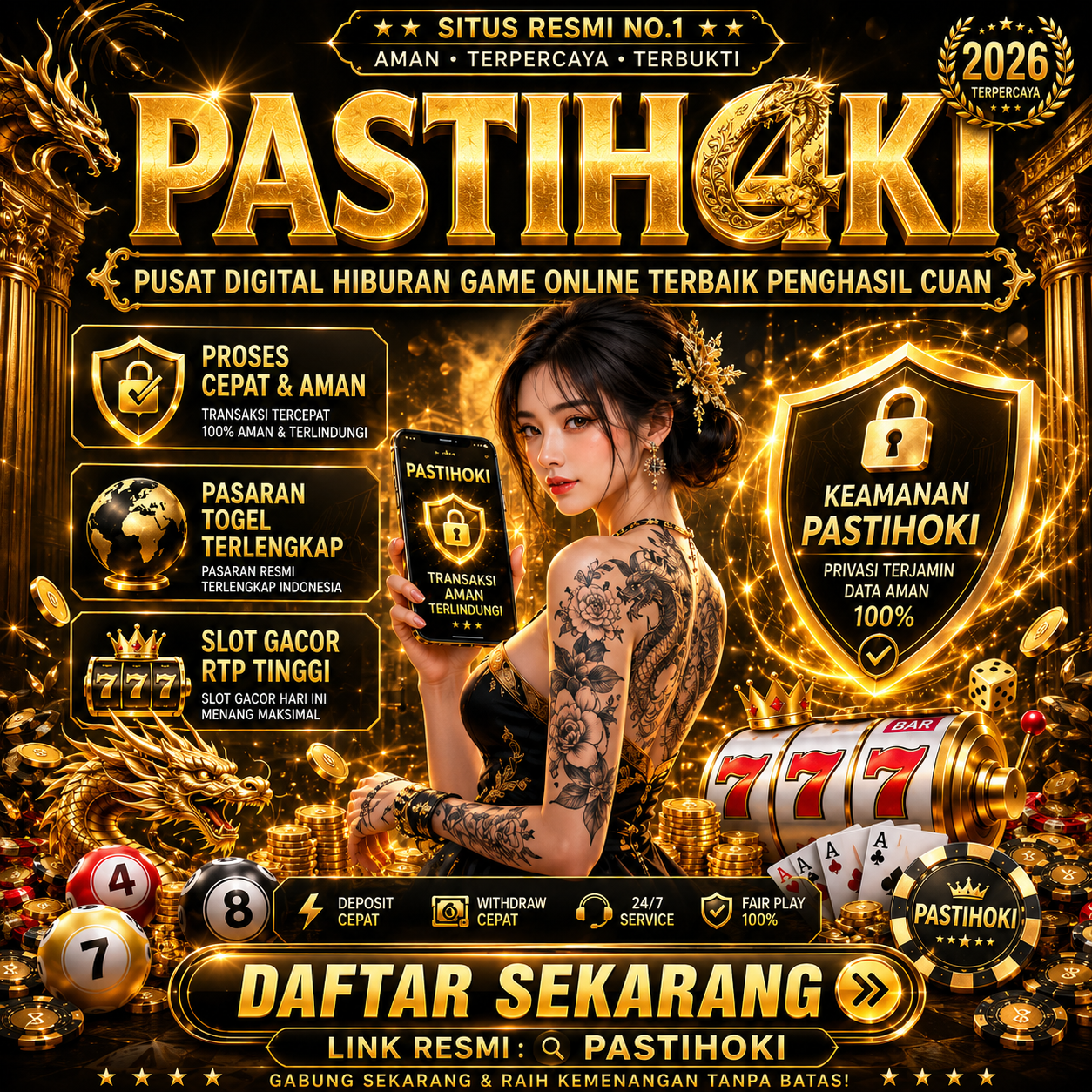 PASTIHOKI: Pusat Digital Hiburan Game Online Terbaik Penghasil Cuan 